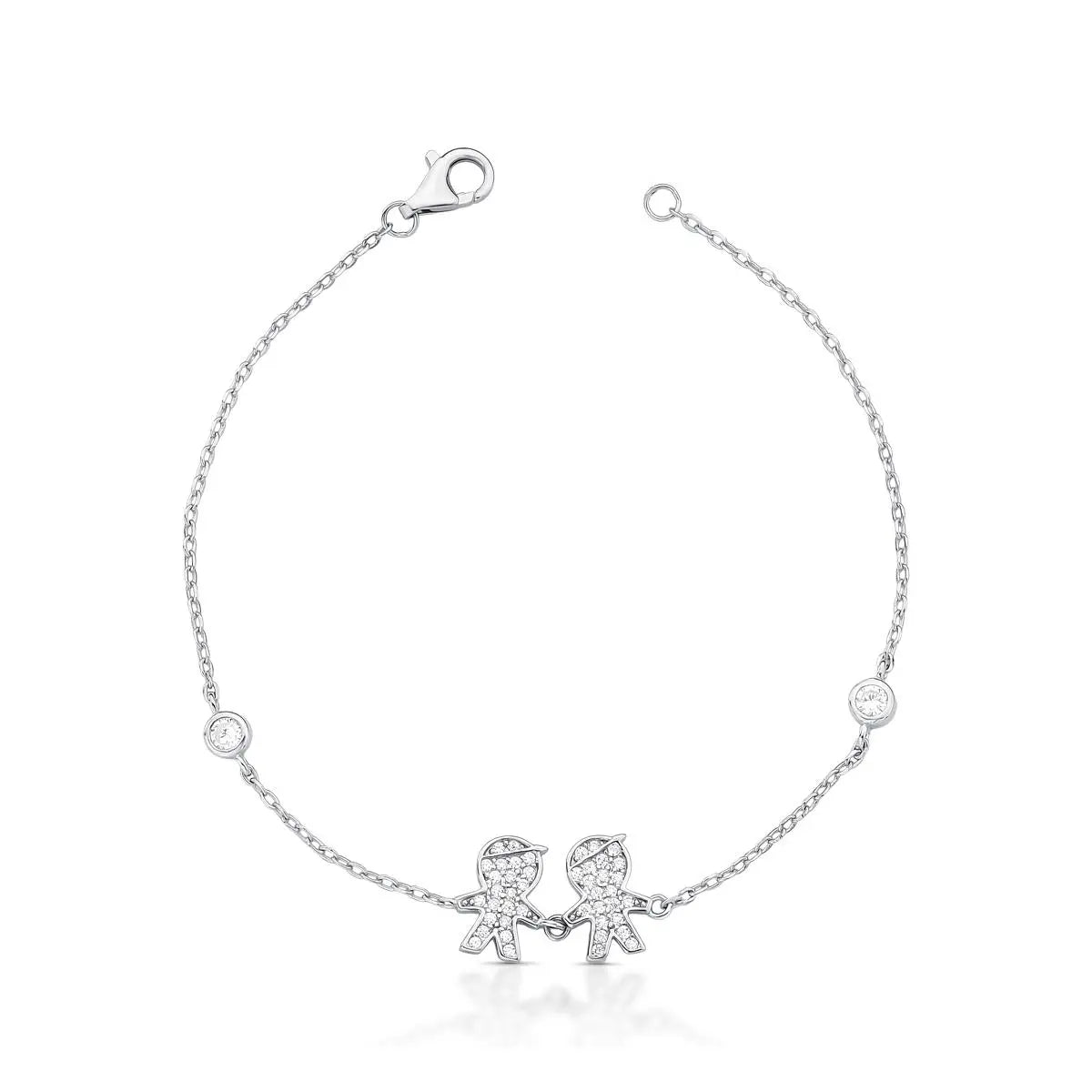 Pulseira Filhos e Filhas Prata 925