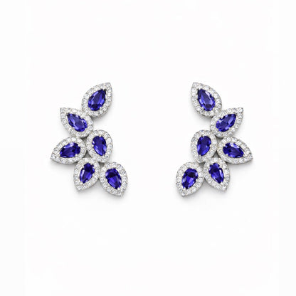 Brinco Ear Cuff Seis Gotas Prata 925