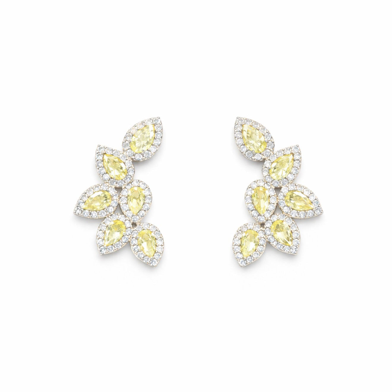 Brinco Ear Cuff Seis Gotas Prata 925
