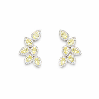 Brinco Ear Cuff Seis Gotas Prata 925