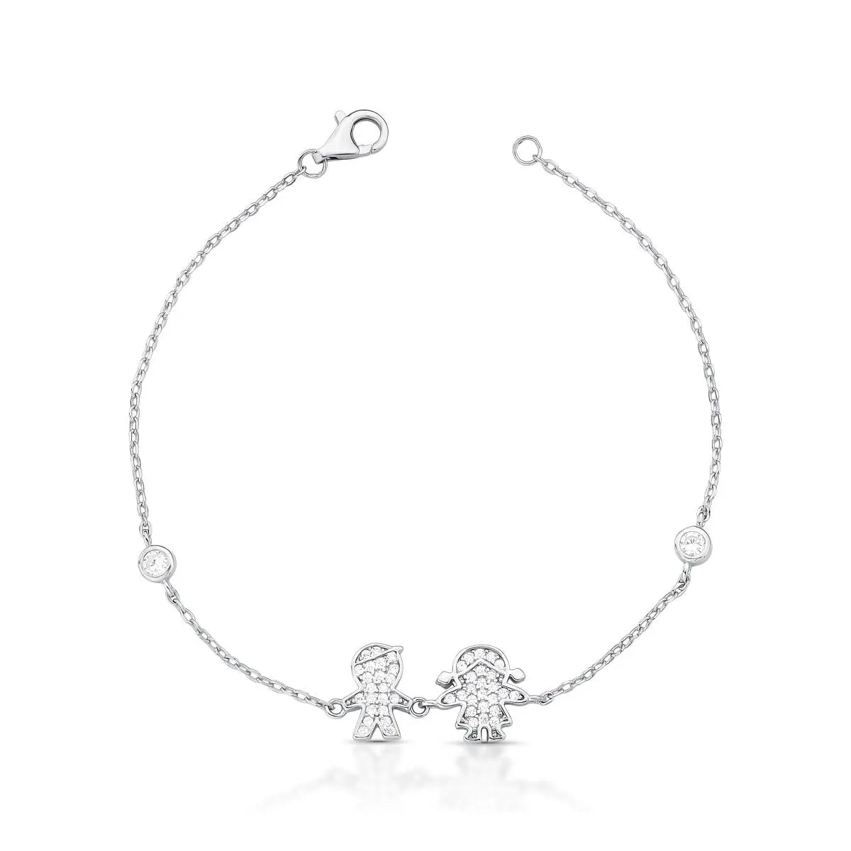 Pulseira Filhos e Filhas Prata 925