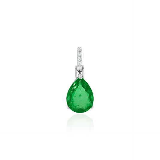 Pingente Gota Prata 925