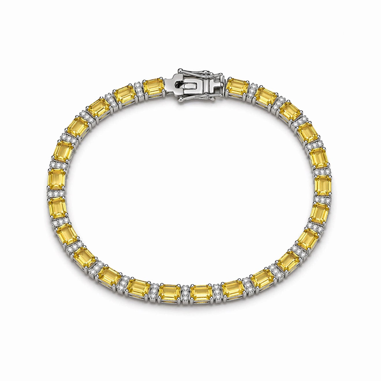 Pulseira Riviera Retangular