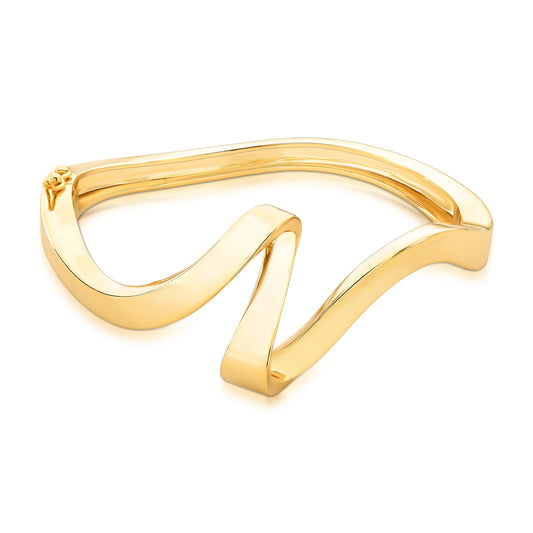 Bracelete Liso Curvas