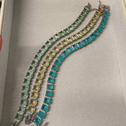 Pulseira Riviera Retangular