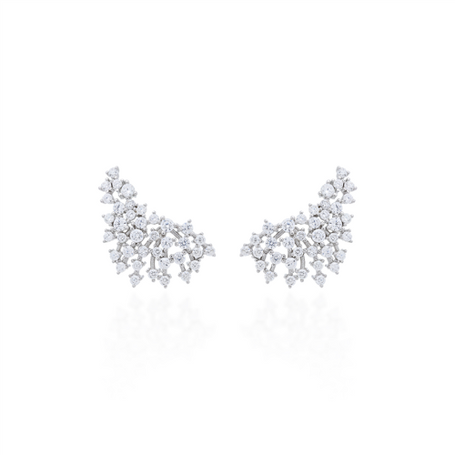 Ear Cuff Pontos de Luz Prata 925