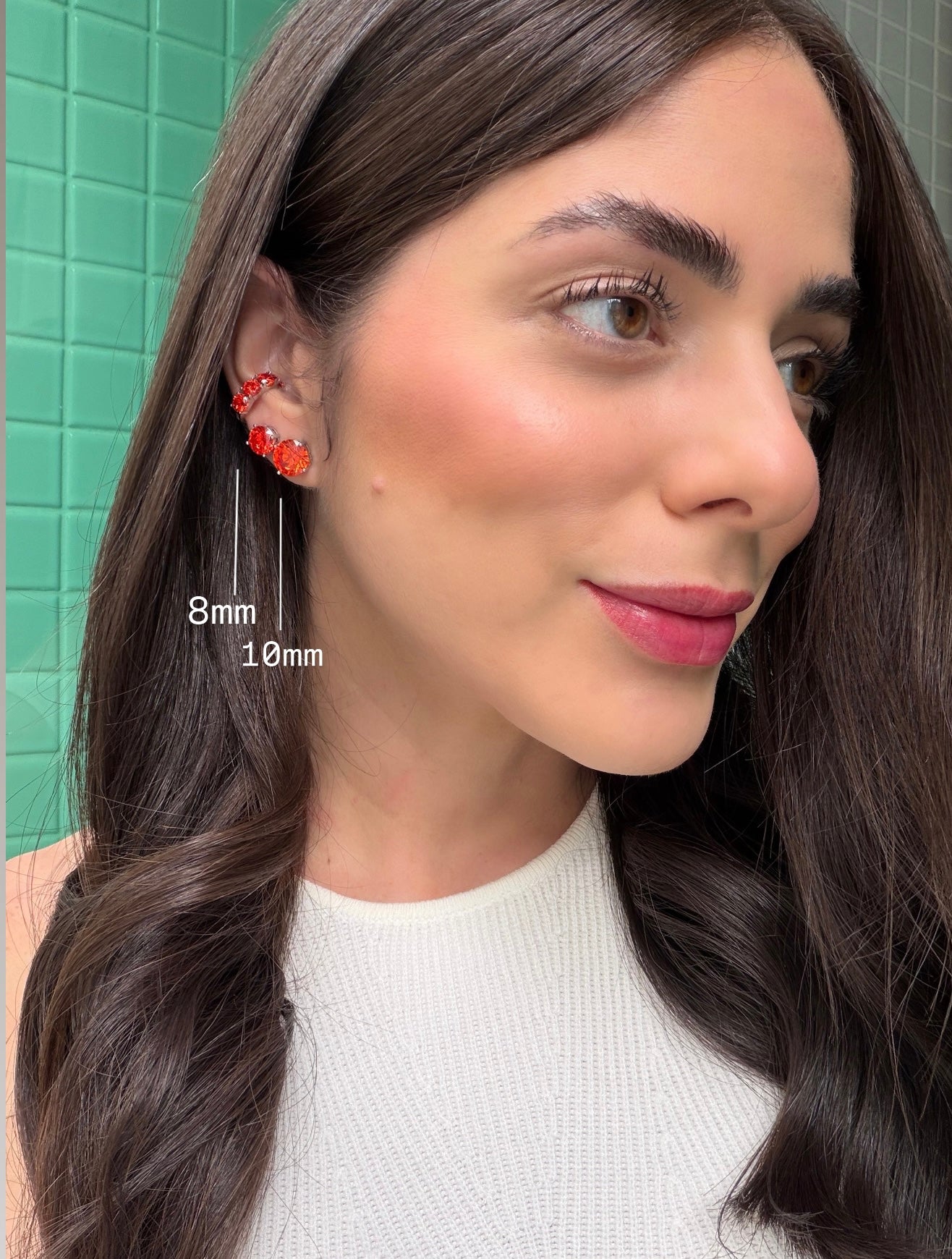 Piercing Fake Aperol Prata 925