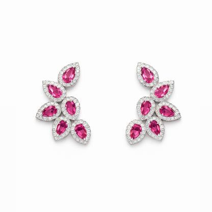 Brinco Ear Cuff Seis Gotas Prata 925