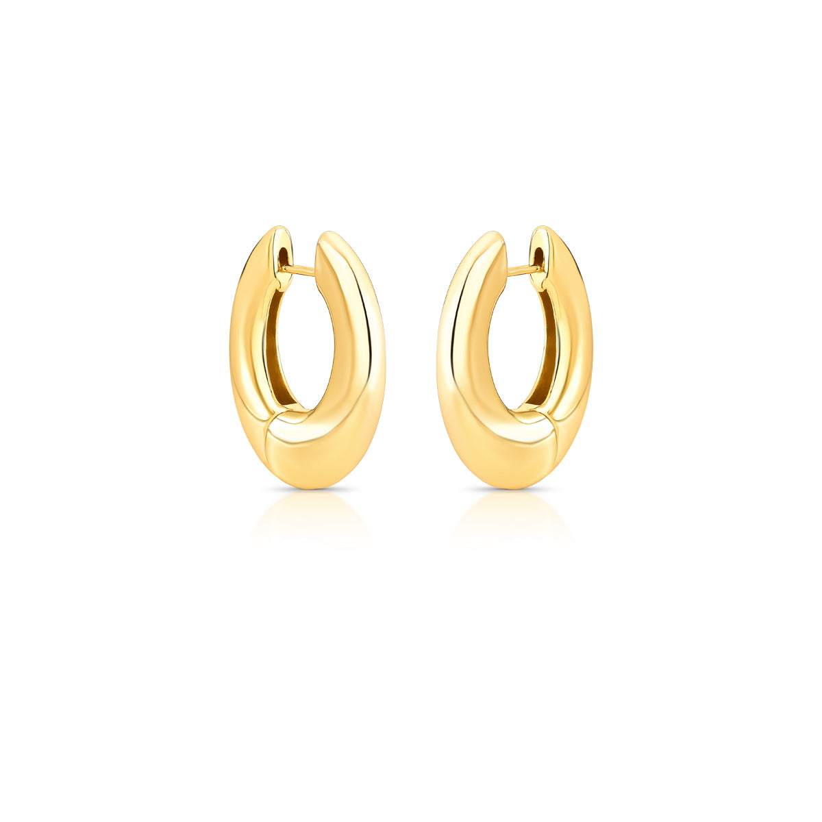 Argola Oval Bold