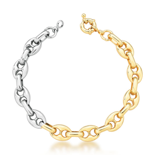 Pulseira Elos Bicolor