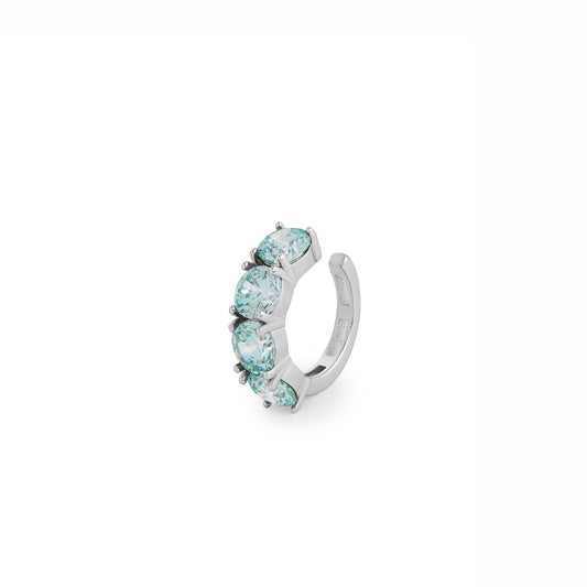Piercing Fake Paraíba Prata 925