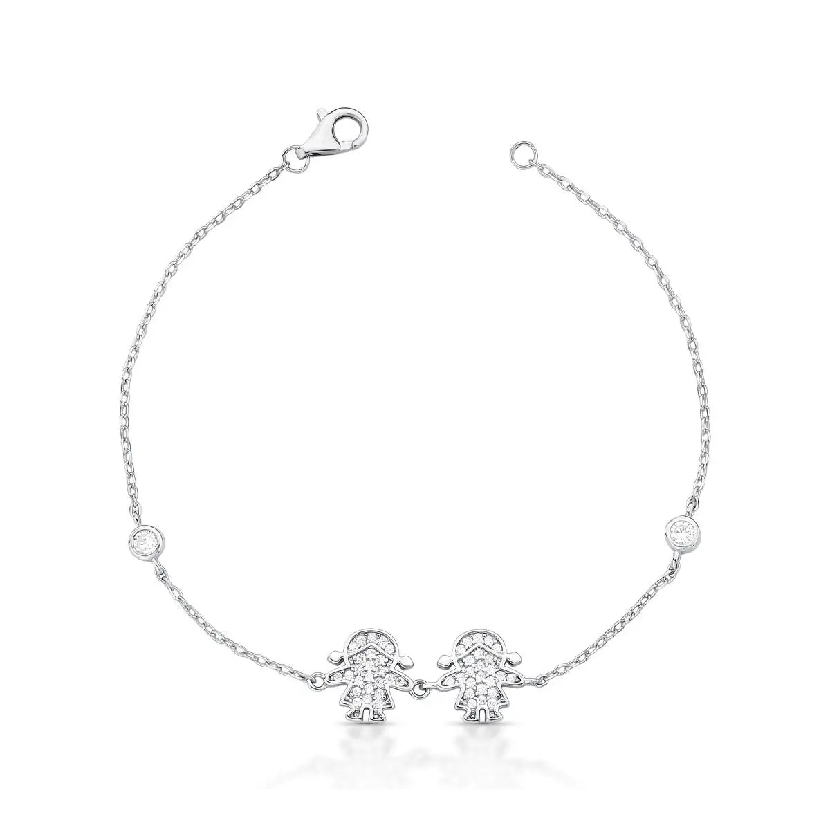 Pulseira Filhos e Filhas Prata 925