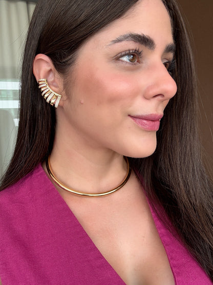 Brinco Ear Cuff Detalhado