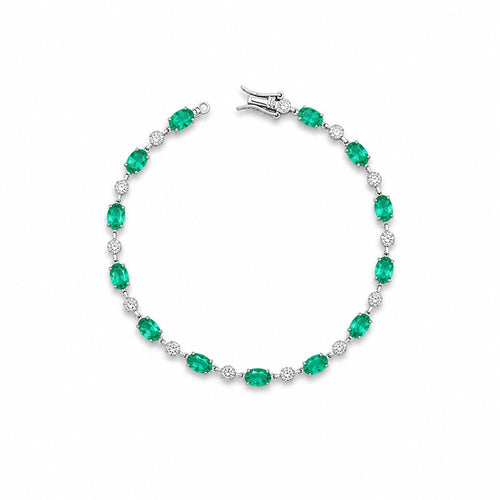 Pulseira Riviera Oval Prata 925