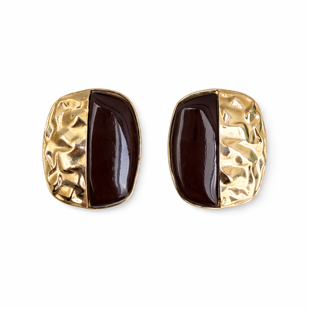 Brinco Stella banho ouro 18k