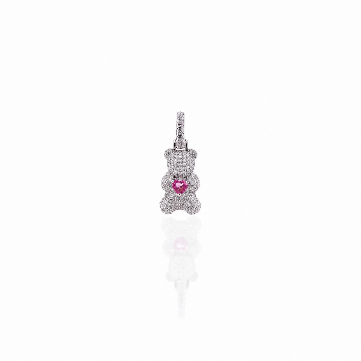 Pingente Urso Prata 925