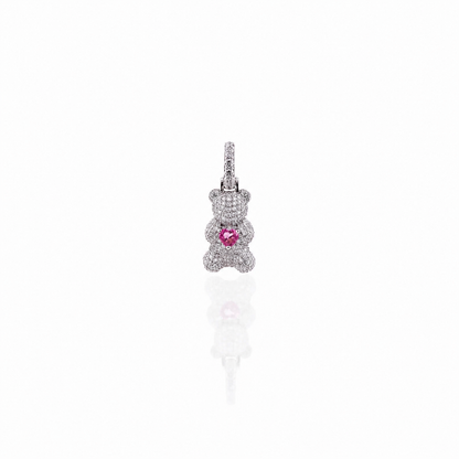 Pingente Urso Prata 925