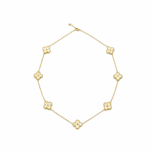 Colar Trevos Estilizados