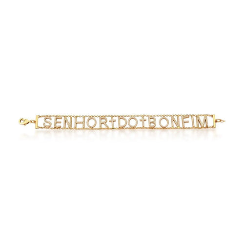 Pulseira Senhor do Bonfim Cravejada