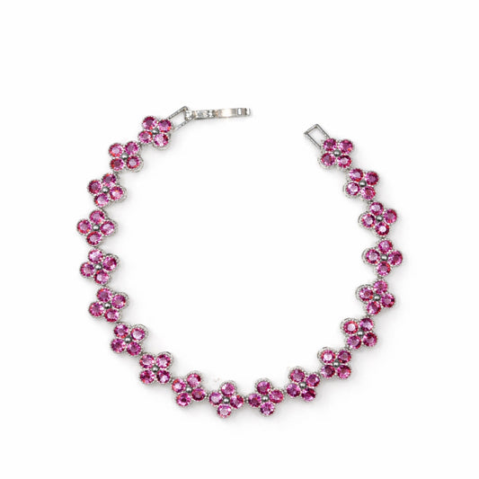 Pulseira Flor Pink