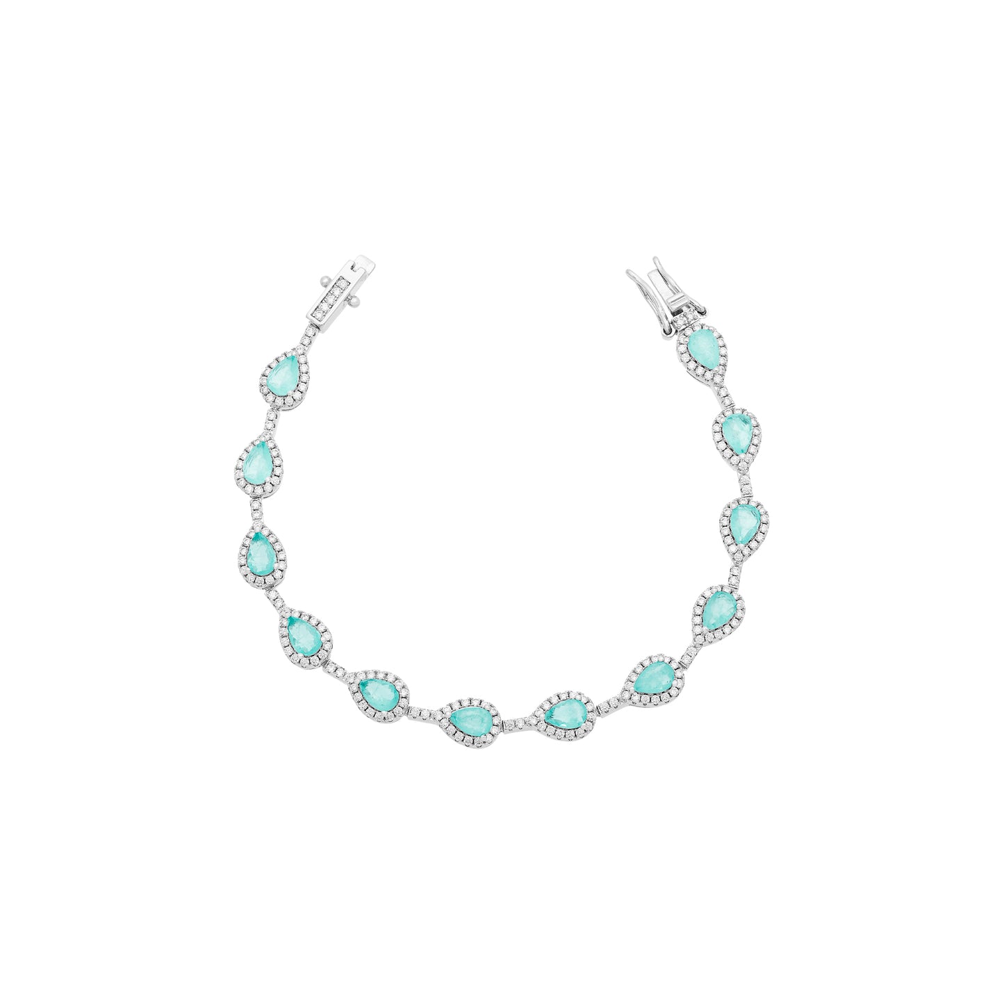 Pulseira Gotas Cravejadas