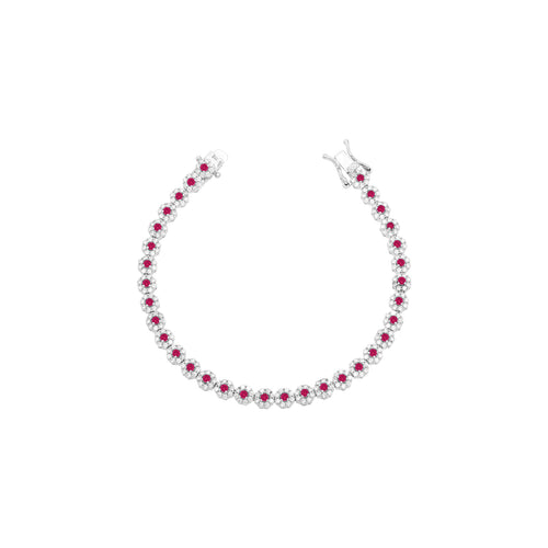 Pulseira Riviera Micro Cravejada 2mm