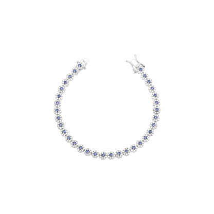 Pulseira Riviera Micro Cravejada 2mm
