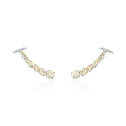 Ear Cuff Pontos de Luz Prata 925