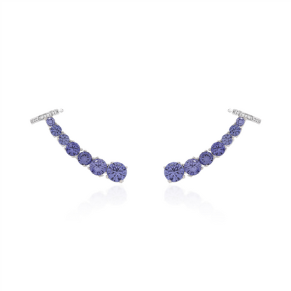 Ear Cuff Pontos de Luz Prata 925