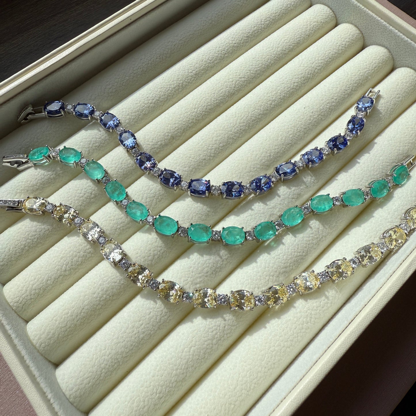 Pulseira Riviera Oval Prata 925