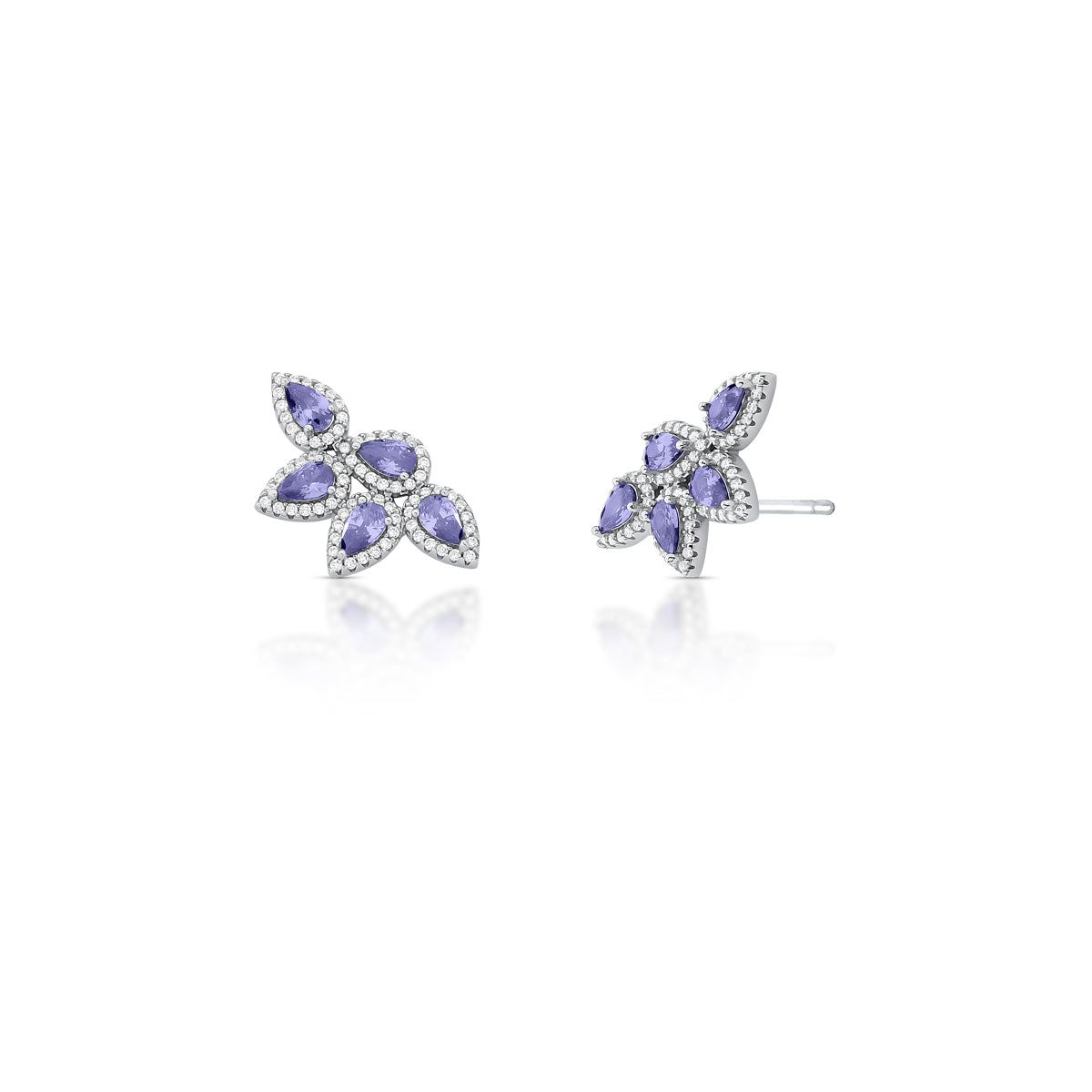 Brinco Ear Cuff Cinco Gotas Prata 925