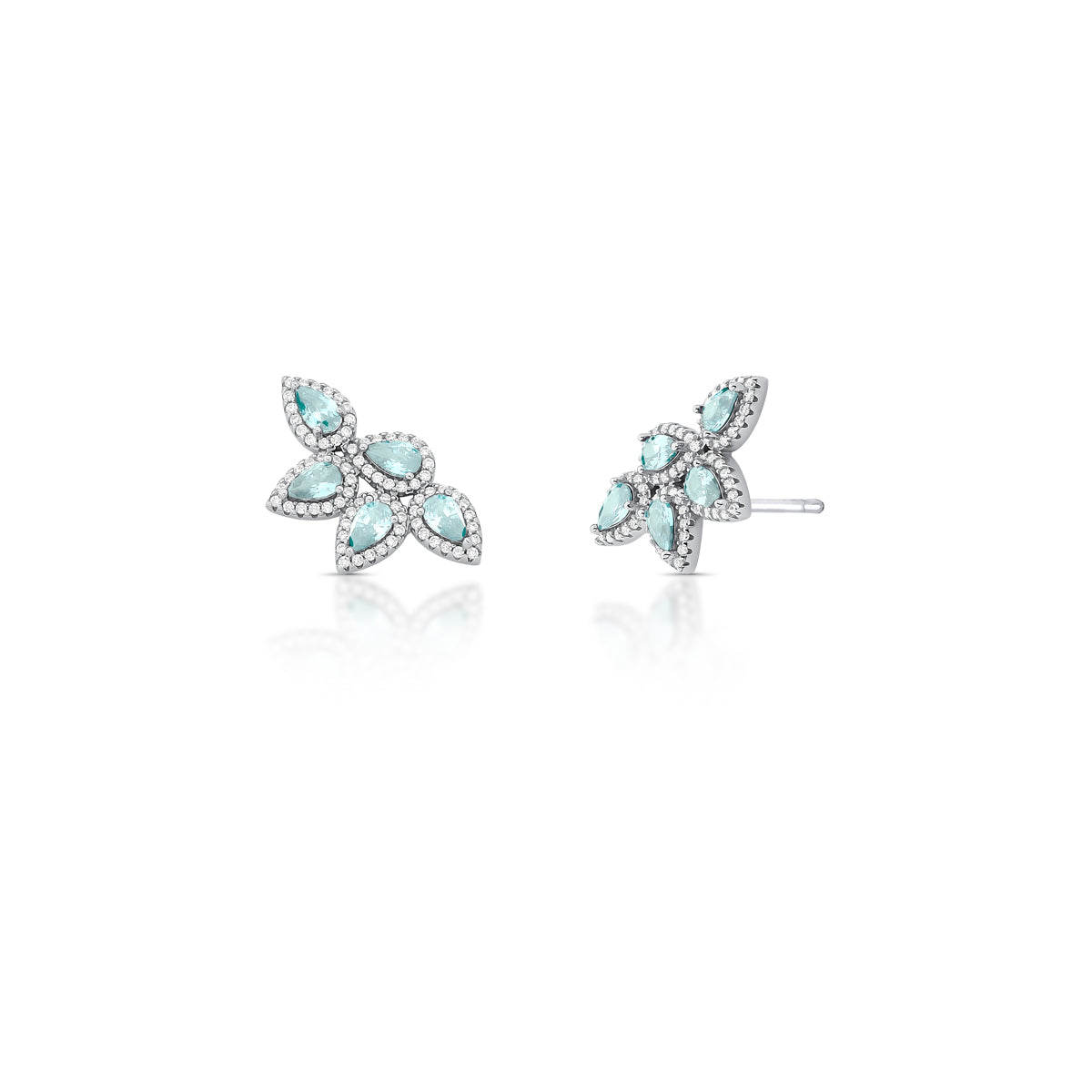 Brinco Ear Cuff Cinco Gotas Prata 925
