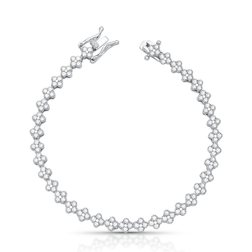 Pulseira Mini Trevos Cravejados