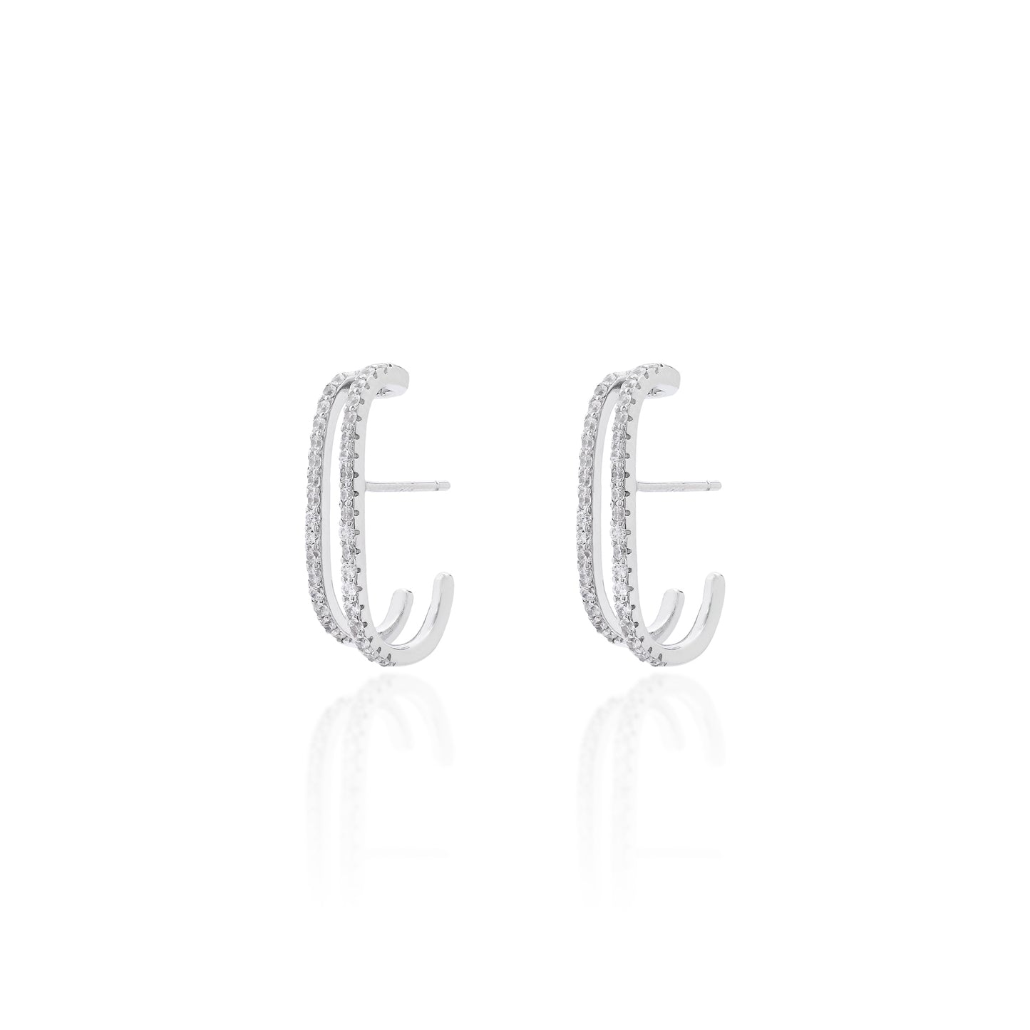 Brinco Ear Hook Prata 925