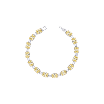 Pulseira Riviera Oval Prata 925