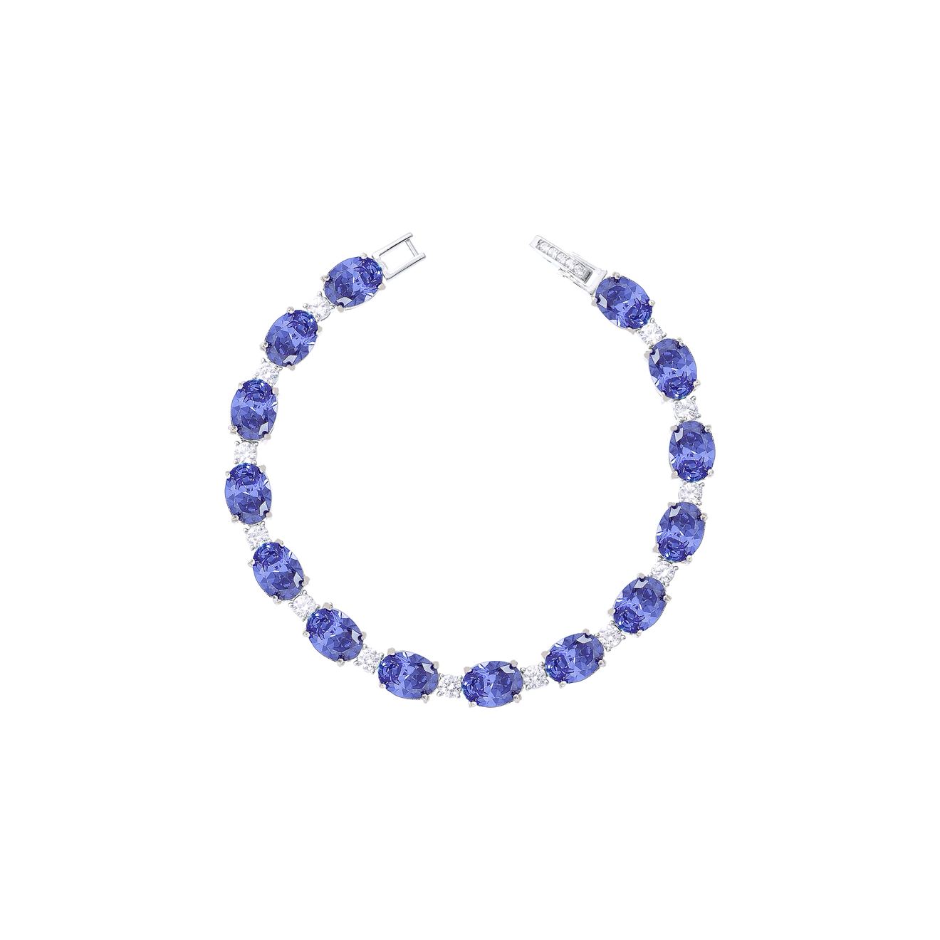 Pulseira Riviera Oval Prata 925