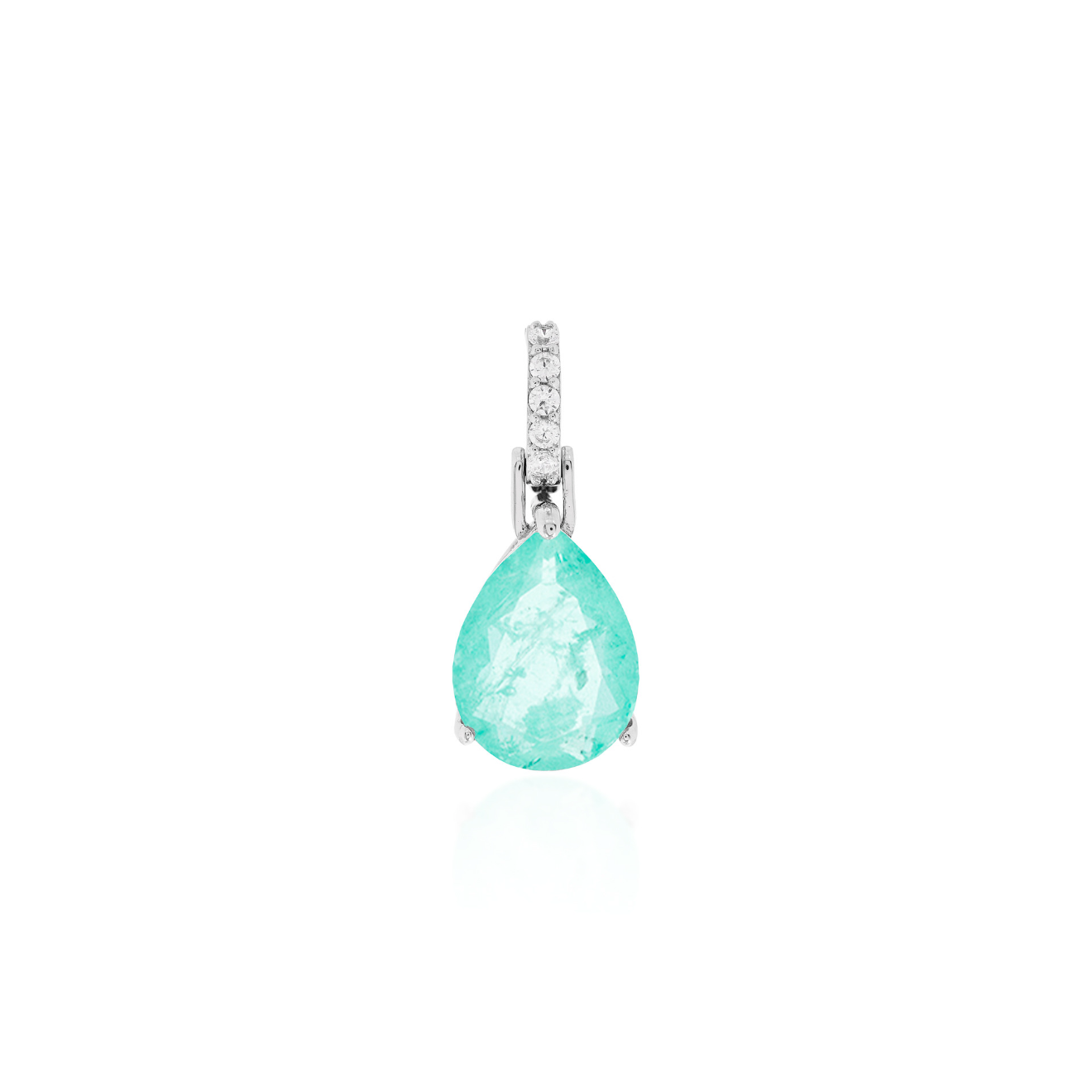 Pingente Gota Prata 925