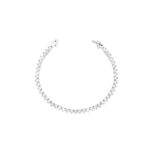Pulseira Riviera em Moissanite Prata 925
