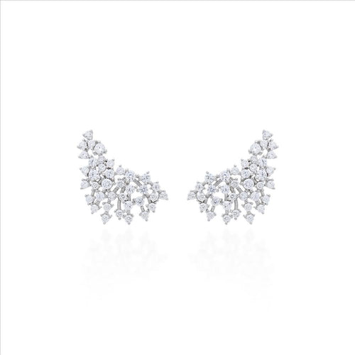 Ear Cuff Pontos de Luz Prata 925
