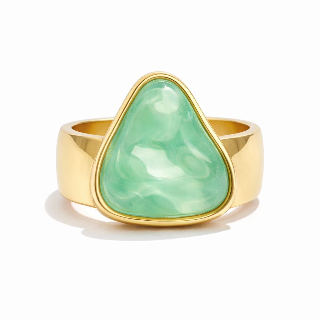 Anel Triangular Acqua Regulavel