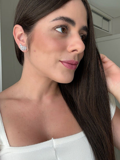 Ear Cuff Pontos de Luz Prata 925